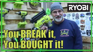 No warranty! Can it be REPAIRED? | RYOBI P320 18-Gauge Brad Nailer | 2022/20