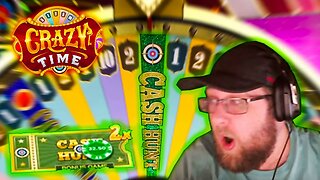 BIG BETS ON CRAZY TIME LIVE GAMESHOW! (INSANE)