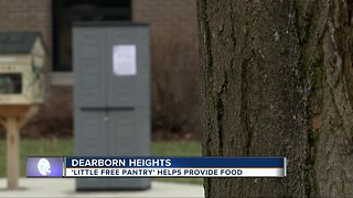 Little Free Pantry helps provide food for those in need