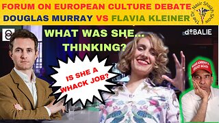 Is FLAVIA Out of Her MIND Unveiling the Intense Clash: Douglas Murray vs Flavia Kleiner -My Reaction