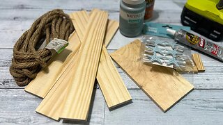 Nautical Decor DIY || Using Dollar Tree Supplies || Just 1 Easy Craft