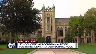 School officials condemn alleged hazing incident at Fordson High School