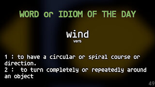 Word Of The Day #049 - Wind
