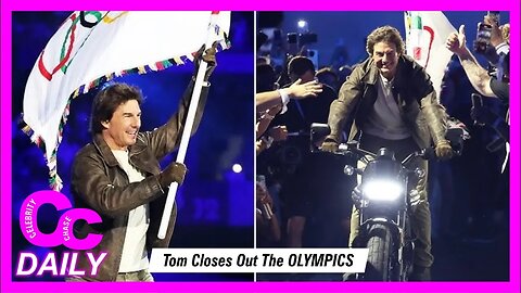 Tom Cruise Steals the Spotlight at the 2024 Paris Olympics || Closing Ceremony || Celeb Chase