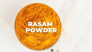 RASAM POWDER l HOMEMADE RASAM PODI - Flavours Treat