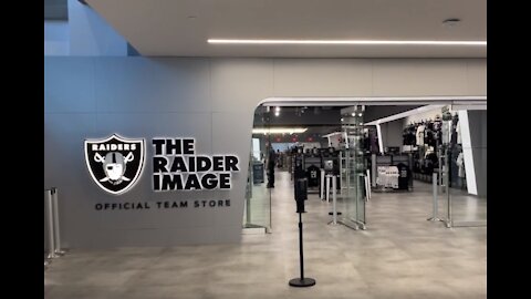 Inside look: Raiders team store at Allegiant Stadium