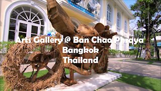 Arts Gallery @ Ban Chao Phraya in Bangkok, Thailand