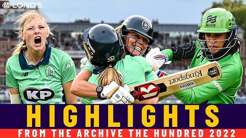 Unstoppable Adams! Unbeaten Half-Century Highlights - Southern Brave vs. | Sports Allowance