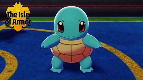 Getting Squirtle in Pokemon Sword & Shield Isle of Armor