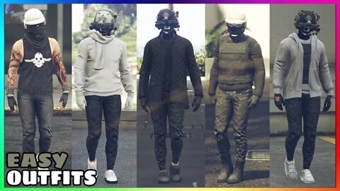 Top 5 Best Easy To Make Male Tryhard Outfits #38 (GTA Online)