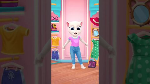 😂😁 Angela Got New Jeans #503 | My Talking Angela 2 | #shorts #funwithangela 🤣😂