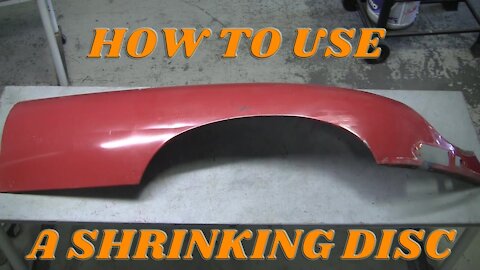 Metal Fabrication Techniques: How to use a Shrinking Disc
