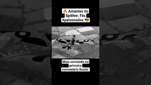 🔥 Amantes do Spitfire: Fãs Apaixonados 😎 #war #ww2 #guerra