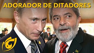 LULA apoia VLADIMIR PUTIN vir ao país