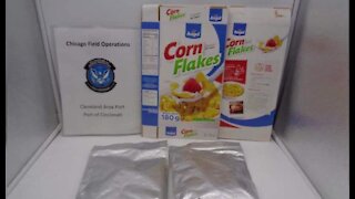 Corn Flakes frosted with cocaine instead of sugar