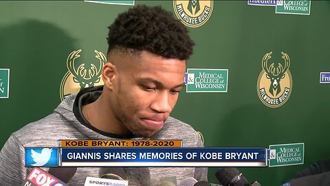 Giannis shares memories of Kobe Bryant