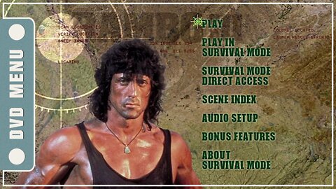 Rambo III - DVD Menu