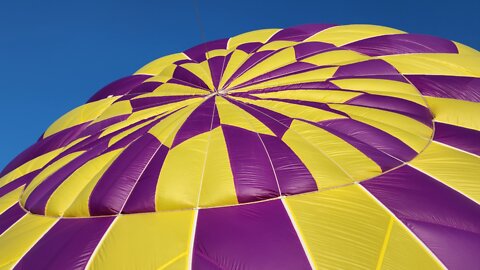 Long slow arch Balloon Flight