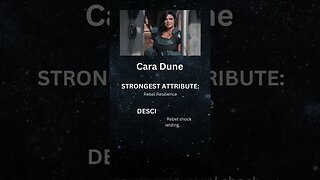 Star Wars Character Spotlight: Cara Dune #shorts