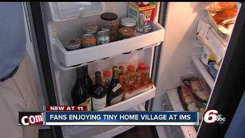 First time for tiny homes at Indianapolis 500