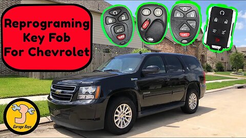 How to program key fob for Chevrolet and GM