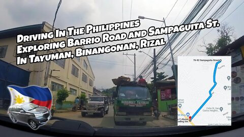 Barrio Road to Sampaguita Street Tayuman Binangonan Rizal The Philippines