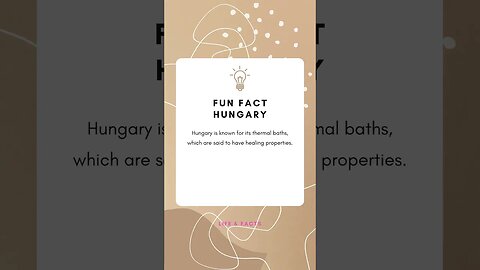 Fun Facts Hungary
