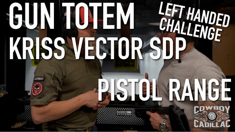 10mm KRISS Vector SDP Left Handed Competition | Podcast 5 | Trip to the shooting range