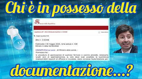 La seconda interrogazione parlamentare alla quale Speranza non ha risposto!