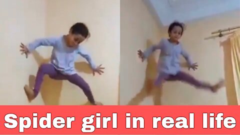 Spider girl in real life