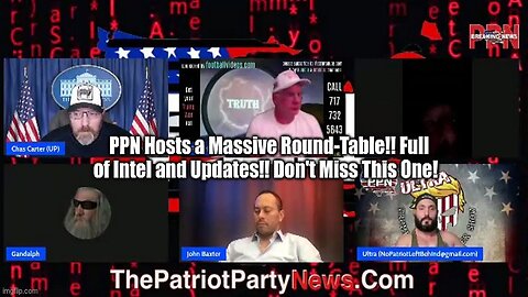 PPN Hosts a Massive Round-Table!! Full of Intel and Updates!! Don't Miss This One!