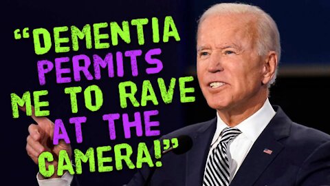 BIDEN RANTS & RAVES ABOUT DEMOCRACY