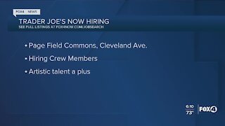 New Trader Joes hiring