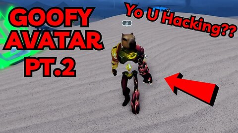Playing With The Most Tallest, Goofy Avatar Pt.2 | Roblox Jailbreak