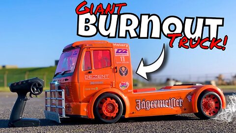 GiANT 1/5 Scale Burnout Drift Truck! FG Sportsline