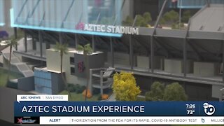 Aztec Stadium experience offers model tour of upcoming stadium