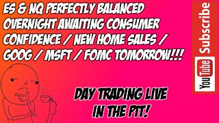 Overnight Inventory Balanced ES NQ Premarket Trade Plan The Pit Futures Trading