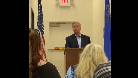 Lindsey Graham Does It Again: Crowd Explodes When He Tells Leftists, 'You Can Kiss My A--'