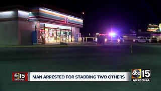 2 stabbed near 19th and Glendale avenues