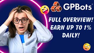 GPBots | Overview | Bitcoin Arbritrage! Make up to 1% Daily! #gpbots #ai #defi #bitcoin #crypto