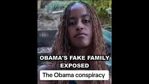 Obama’s Fake Family Exposed. Those Still Asleep Are Missing out on the Truth - Banks Collapsing!