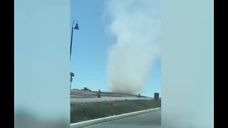Massive dust devils spotted in Las Vegas