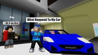 ROBLOX Brookhaven 🏡RP Funny Moments / MEMES (CAR)