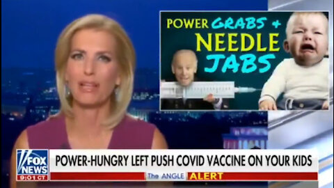 Laura Ingraham on how medical-media cartel push "vaccines" on your kids