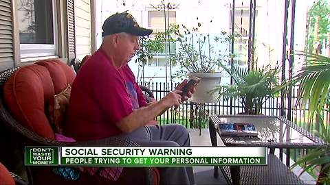 Social security scam warning