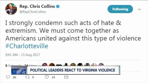 Local politicians take to social media sounding off on Charlottesville