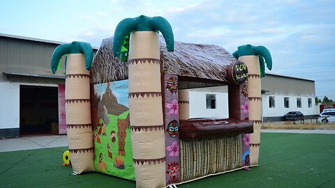 Inflatable Beer Cottage #inflatables #inflatable #trampoline #slide #bouncer #catle #jumping