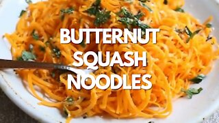 Butternut Squash Noodles - Recipe