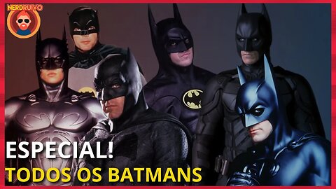 ESPECIAL! TODAS AS VERSÕES DO BATMAN EM LIVE ACTION #batman #dccomics