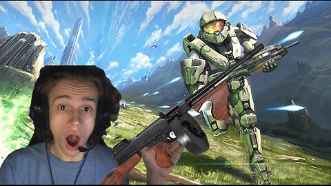 Waffle Hater And MASTER CHIEF Take Down Halo CE Anniversary-rage quit😢